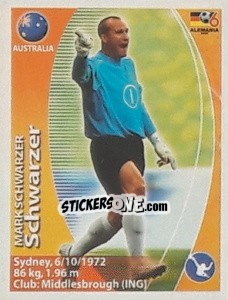 Sticker Mark Schwarzer - Mundial Alemania 2006. Ediciòn Extraordinaria - Navarrete