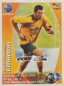 Figurina Brett Emerton - Mundial Alemania 2006. Ediciòn Extraordinaria - Navarrete