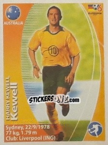 Sticker Harry Kewell - Mundial Alemania 2006. Ediciòn Extraordinaria - Navarrete