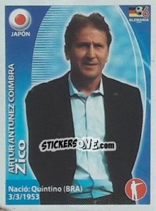 Sticker Zico - Mundial Alemania 2006. Ediciòn Extraordinaria n. 376 - Navarrete
