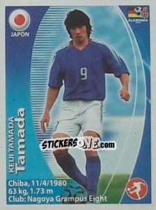 Sticker Keiji Tamada - Mundial Alemania 2006. Ediciòn Extraordinaria - Navarrete