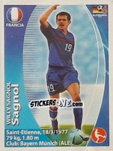 Sticker Willy Sagnol