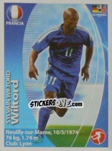 Figurina Sylvain Wiltord - Mundial Alemania 2006. Ediciòn Extraordinaria - Navarrete