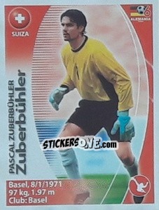 Sticker Pascal Zuberbühler - Mundial Alemania 2006. Ediciòn Extraordinaria - Navarrete