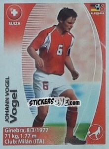 Sticker Johann Vogel