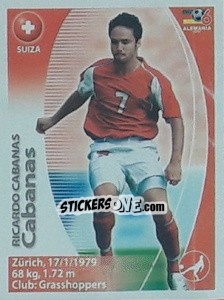 Sticker Ricardo Cabanas - Mundial Alemania 2006. Ediciòn Extraordinaria - Navarrete