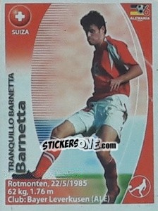 Sticker Tranquillo Barnetta - Mundial Alemania 2006. Ediciòn Extraordinaria n. 416 - Navarrete