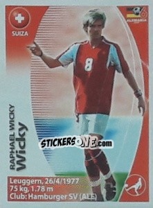 Sticker Raphael Wicky - Mundial Alemania 2006. Ediciòn Extraordinaria - Navarrete