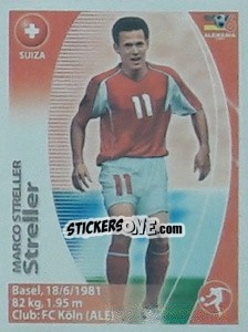 Sticker Marco Streller - Mundial Alemania 2006. Ediciòn Extraordinaria - Navarrete