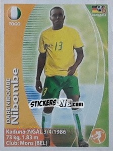 Sticker Dare Nibombe