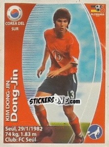 Sticker Kim Dong-Jin - Mundial Alemania 2006. Ediciòn Extraordinaria n. 453 - Navarrete