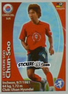 Sticker Lee Chun-Soo - Mundial Alemania 2006. Ediciòn Extraordinaria n. 454 - Navarrete