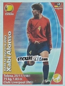 Sticker Xabi Alonso