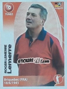 Sticker Roger Lemerre - Mundial Alemania 2006. Ediciòn Extraordinaria n. 488 - Navarrete