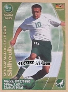 Cromo Mohammad Al-Shalhoub - Mundial Alemania 2006. Ediciòn Extraordinaria - Navarrete