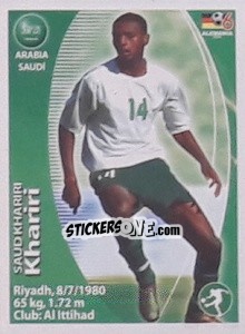 Sticker Saud Kariri - Mundial Alemania 2006. Ediciòn Extraordinaria - Navarrete