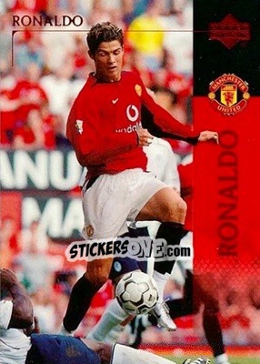 Sticker Cristiano Ronaldo - Manchester United 2003-2004 n. 13 - Upper Deck