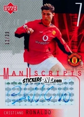 Cromo Cristiano Ronaldo - Manchester United 2003-2004 - Upper Deck