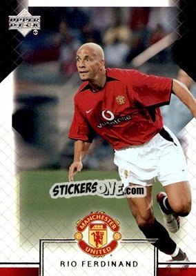 Sticker Rio Ferdinand - Manchester United 2002-2003 n. 5 - Upper Deck