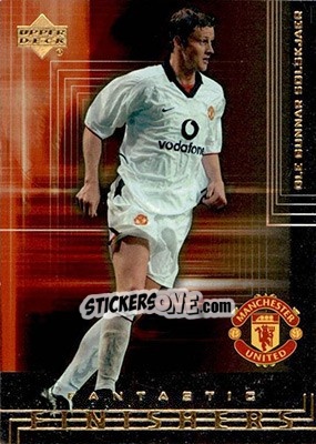 Sticker Ole Gunnar Solskjaer - Manchester United 2002-2003 n. FF2 - Upper Deck
