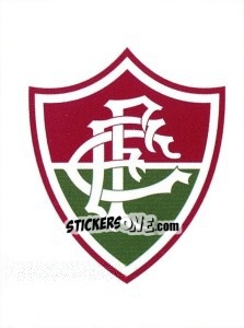 Sticker Escudo do Fluminense - Campeonato Brasileiro 2008 n. 5 - Panini