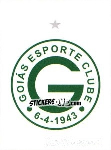 Cromo Escudo do Goiás - Campeonato Brasileiro 2008 - Panini