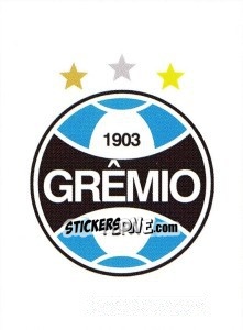 Sticker Escudo do Grêmio - Campeonato Brasileiro 2008 n. 7 - Panini