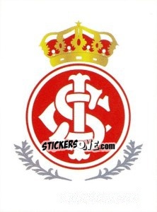Sticker Escudo do Internacional - Campeonato Brasileiro 2008 n. 8 - Panini