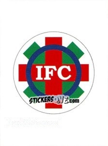 Sticker Escudo do Ipatinga-MG - Campeonato Brasileiro 2008 - Panini