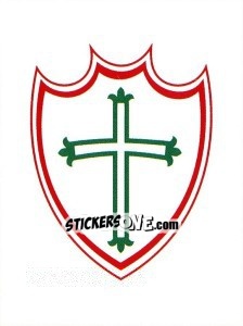 Sticker Escudo do Portuguesa - Campeonato Brasileiro 2008 - Panini