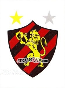 Figurina Escudo do Sport - Campeonato Brasileiro 2008 n. 14 - Panini