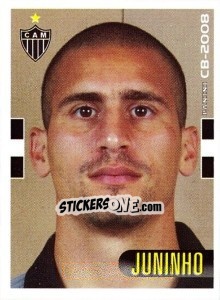 Sticker Juninho - Campeonato Brasileiro 2008 n. 19 - Panini