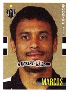 Sticker Marcos - Campeonato Brasileiro 2008 n. 21 - Panini