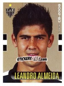 Sticker Leandro Almeida - Campeonato Brasileiro 2008 - Panini