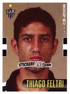 Sticker Thiago Feltri - Campeonato Brasileiro 2008 - Panini