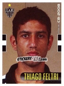 Sticker Thiago Feltri - Campeonato Brasileiro 2008 n. 23 - Panini