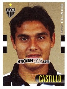 Cromo Castillo - Campeonato Brasileiro 2008 - Panini