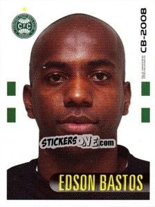 Cromo Edson Bastos - Campeonato Brasileiro 2008 - Panini