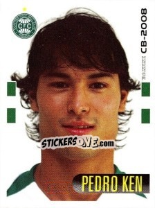 Cromo Pedro Ken - Campeonato Brasileiro 2008 - Panini