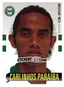Figurina Carlinhos Paraíba - Campeonato Brasileiro 2008 - Panini