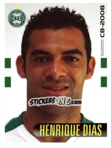 Sticker Henrique Dias - Campeonato Brasileiro 2008 n. 47 - Panini