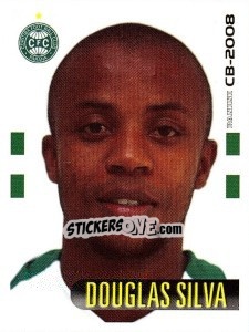 Sticker Douglas Silva - Campeonato Brasileiro 2008 n. 50 - Panini