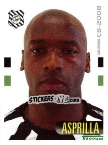Sticker Asprilla - Campeonato Brasileiro 2008 n. 57 - Panini