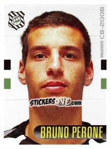 Sticker Bruno Perone - Campeonato Brasileiro 2008 n. 58 - Panini