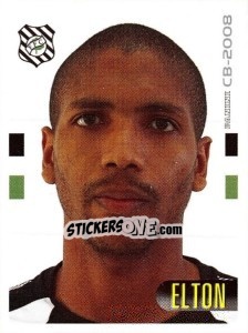 Sticker Élton - Campeonato Brasileiro 2008 n. 60 - Panini
