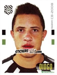 Cromo Diogo - Campeonato Brasileiro 2008 n. 61 - Panini