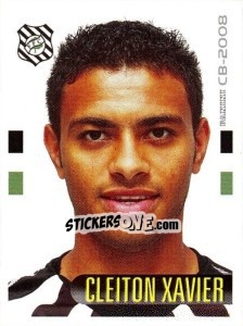 Cromo Cleiton Xavier - Campeonato Brasileiro 2008 - Panini