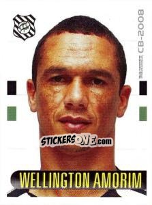 Sticker Wellington Amorim - Campeonato Brasileiro 2008 - Panini
