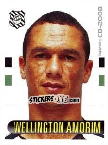 Cromo Wellington Amorim - Campeonato Brasileiro 2008 - Panini