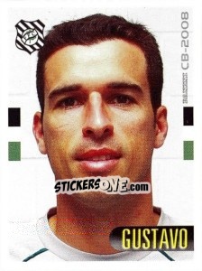 Figurina Gustavo - Campeonato Brasileiro 2008 - Panini